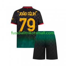 Fußballtrikots AC Mailand JOAO FELIX 79 Kinder 2024-2025 Kurzarm Fourth trikot kaufen